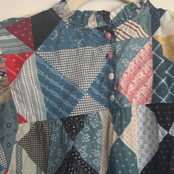 Doen Amarillo patchwork dress - Picture 3 of 4